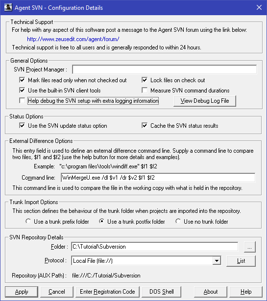 agent-svn-setup