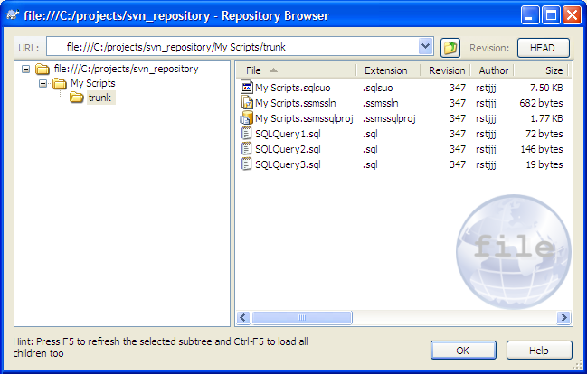 SVN Repository Details