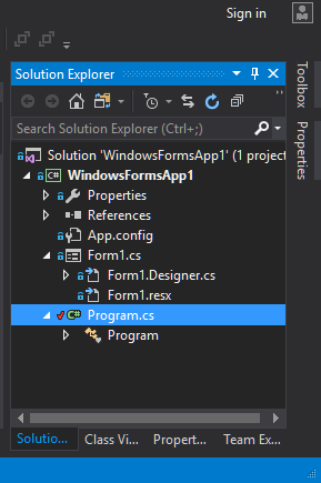 Visual Studio 2019